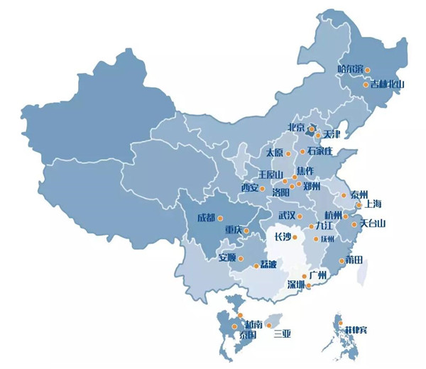 BG视讯冰雪业务分布