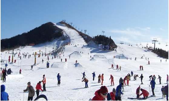 天津蓟县盘山滑雪场