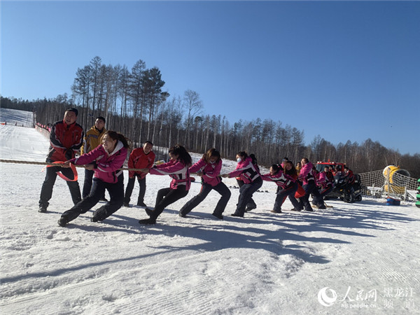 漠河北极滑雪场正式开滑4