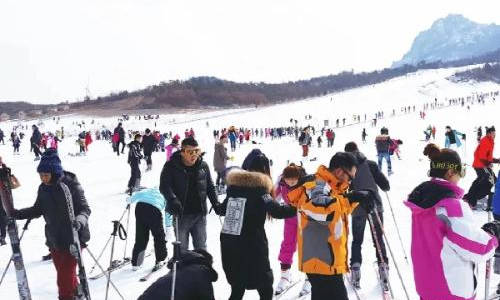 烟台海阳林山滑雪场