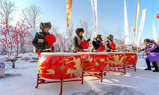 第三届桦甸市肇大鸡山冰雪文化节成功举办 2