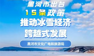 黑河市出台15条政策 推动冰雪经济跨越式发展