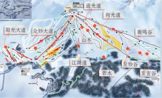 新疆阿勒泰市将军山滑雪场